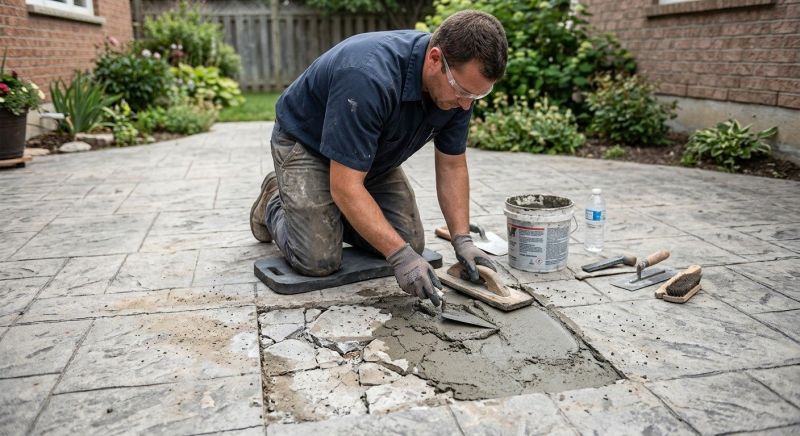 Decorative Concrete Repair in Grand Junction, CO