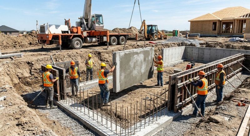 Cement Foundation Installation in Fort Worth, TX